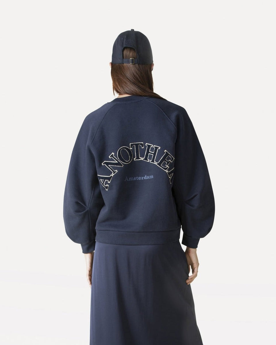 Another Label Niya Amsterdam Ls Donkerblauw Dames