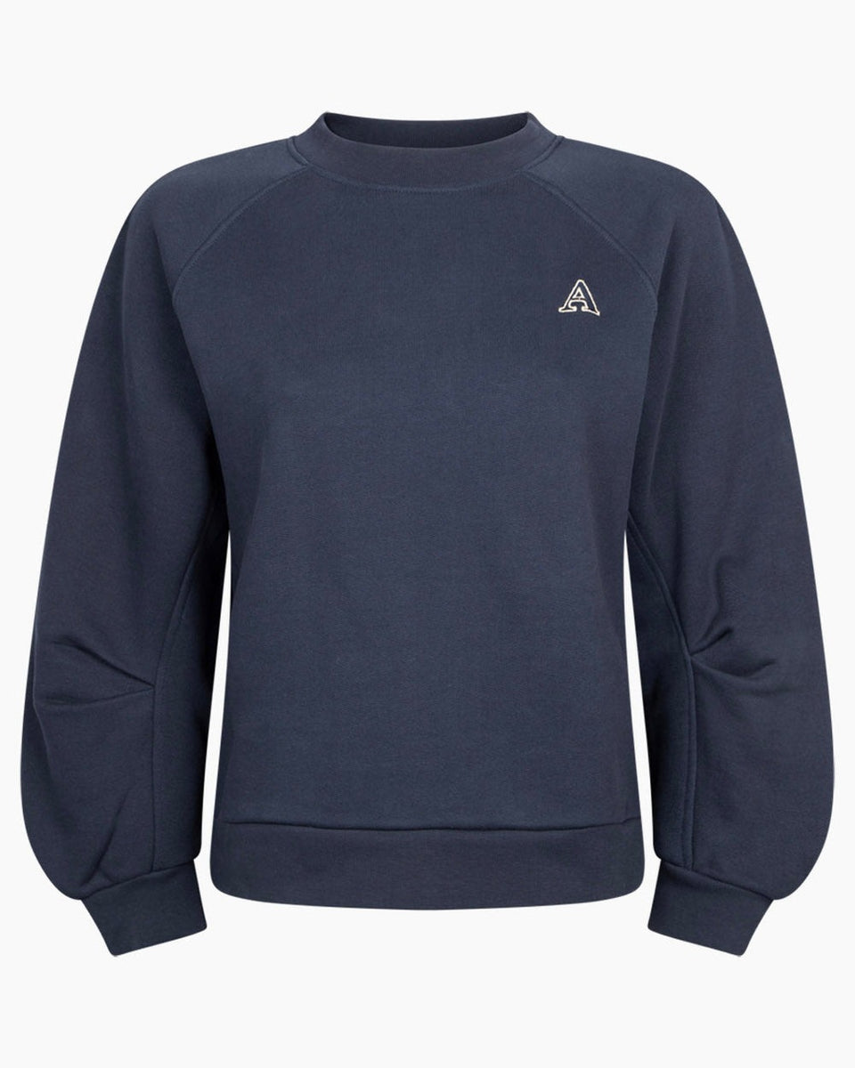 Another Label Niya Amsterdam Ls Donkerblauw Dames