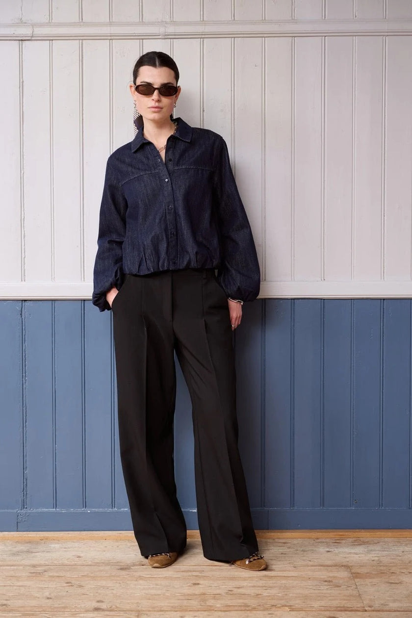Another Label Sandrine Jacket Donkerblauw Dames