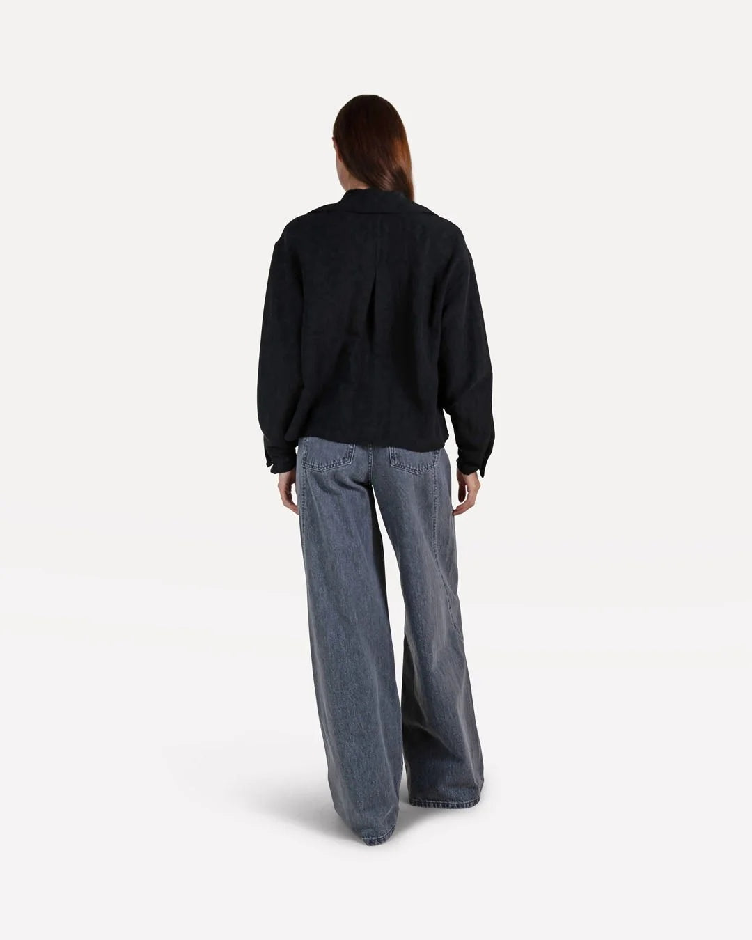 Another Label Veronique Shirt Zwart Dames