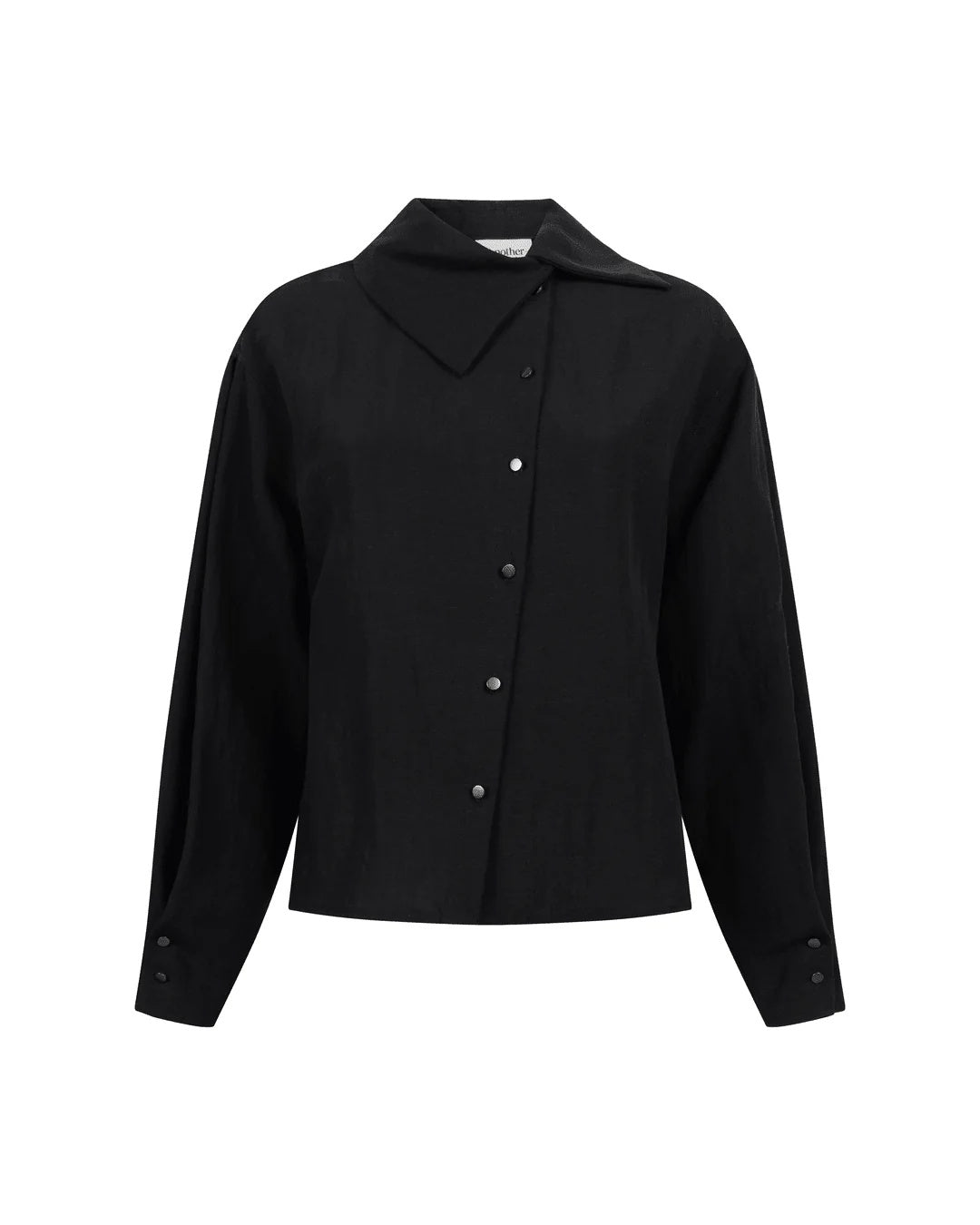 Another Label Veronique Shirt Zwart Dames
