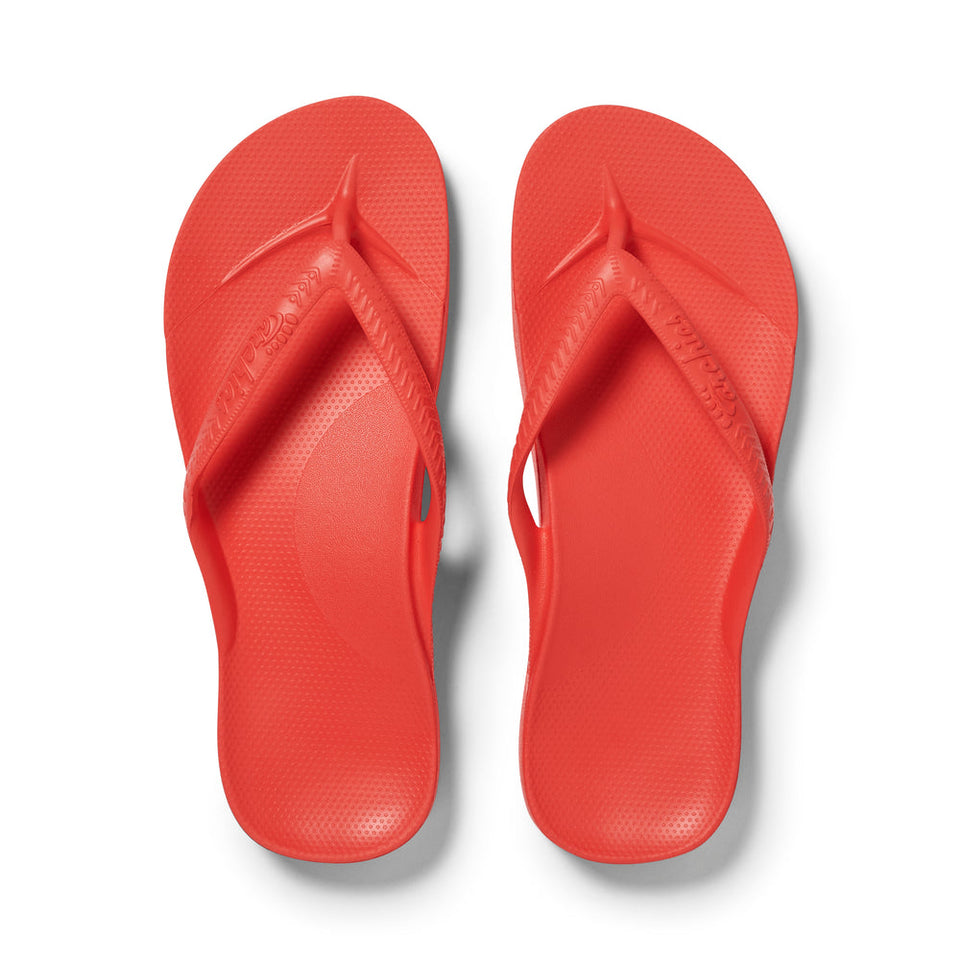 Archies Arch Support Flipflops Rood Unisex