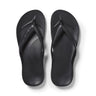 Archies Arch Support Flipflops Zwart Unisex
