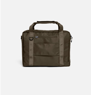 AY Studios Briefcase Donkergroen Unisex