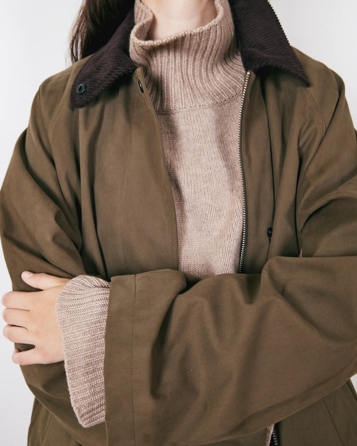 Brixtol Brooks Long Coat Groen Dames