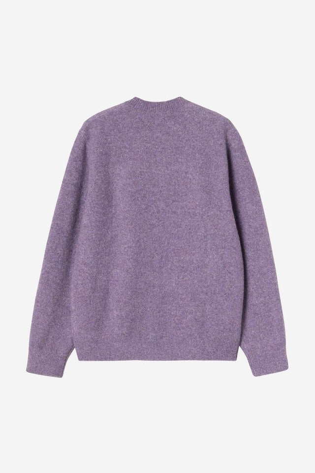 Carhartt WIP Curtis Sweater Paars Heren