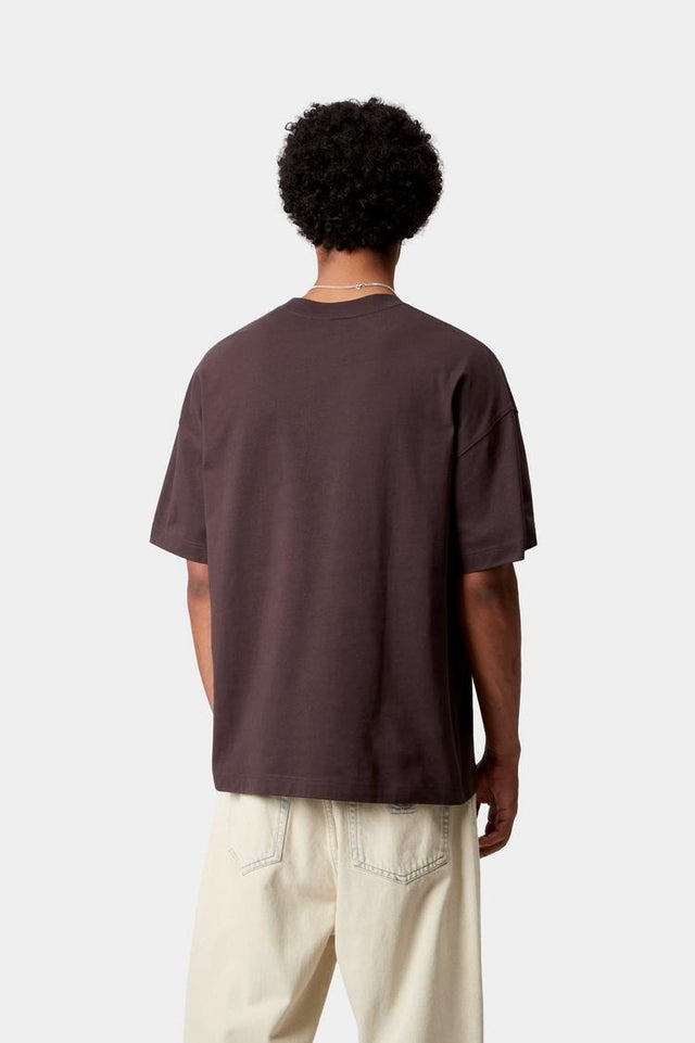 Carhartt WIP S/s Work Pocket T-shirt Bruin Heren
