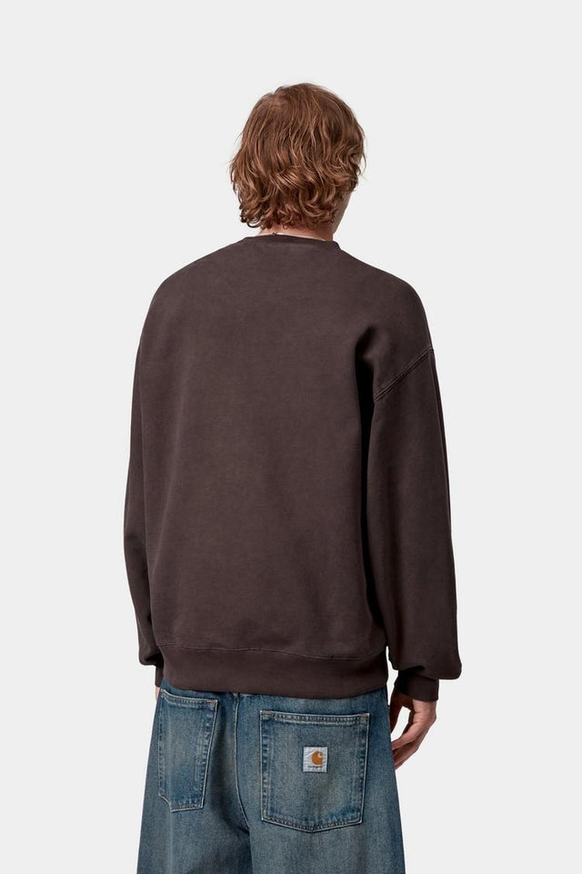 Carhartt WIP Vista Sweat Bruin Heren