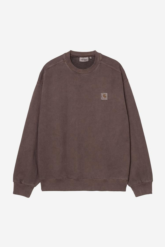 Carhartt WIP Vista Sweat Bruin Heren