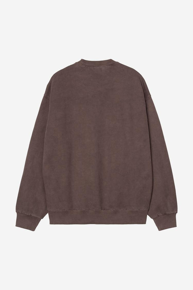 Carhartt WIP Vista Sweat Bruin Heren
