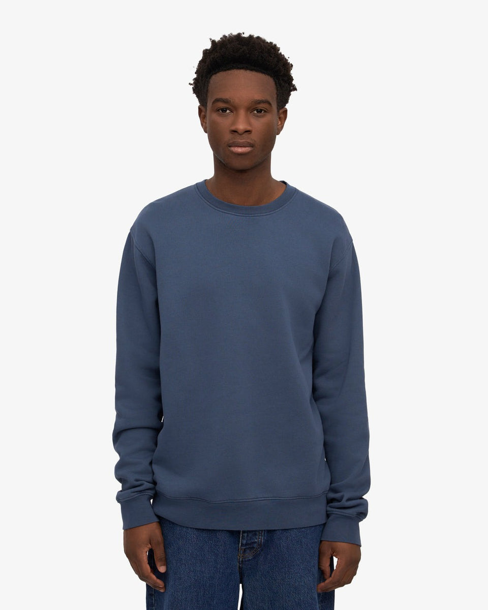 Colorful Standard Classic Organic Crew Blauw Unisex