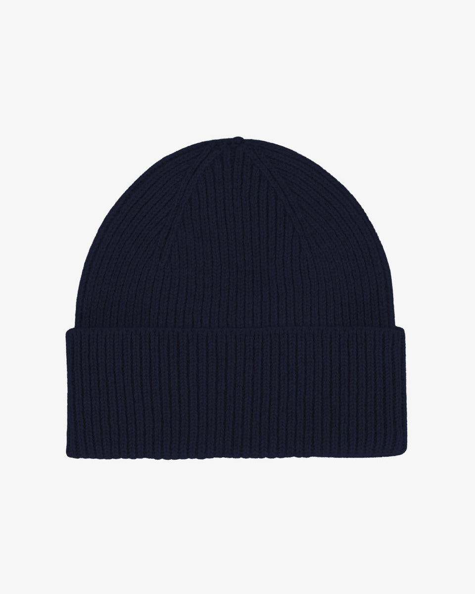Colorful Standard Merino Wool Beanie Donkerblauw Heren
