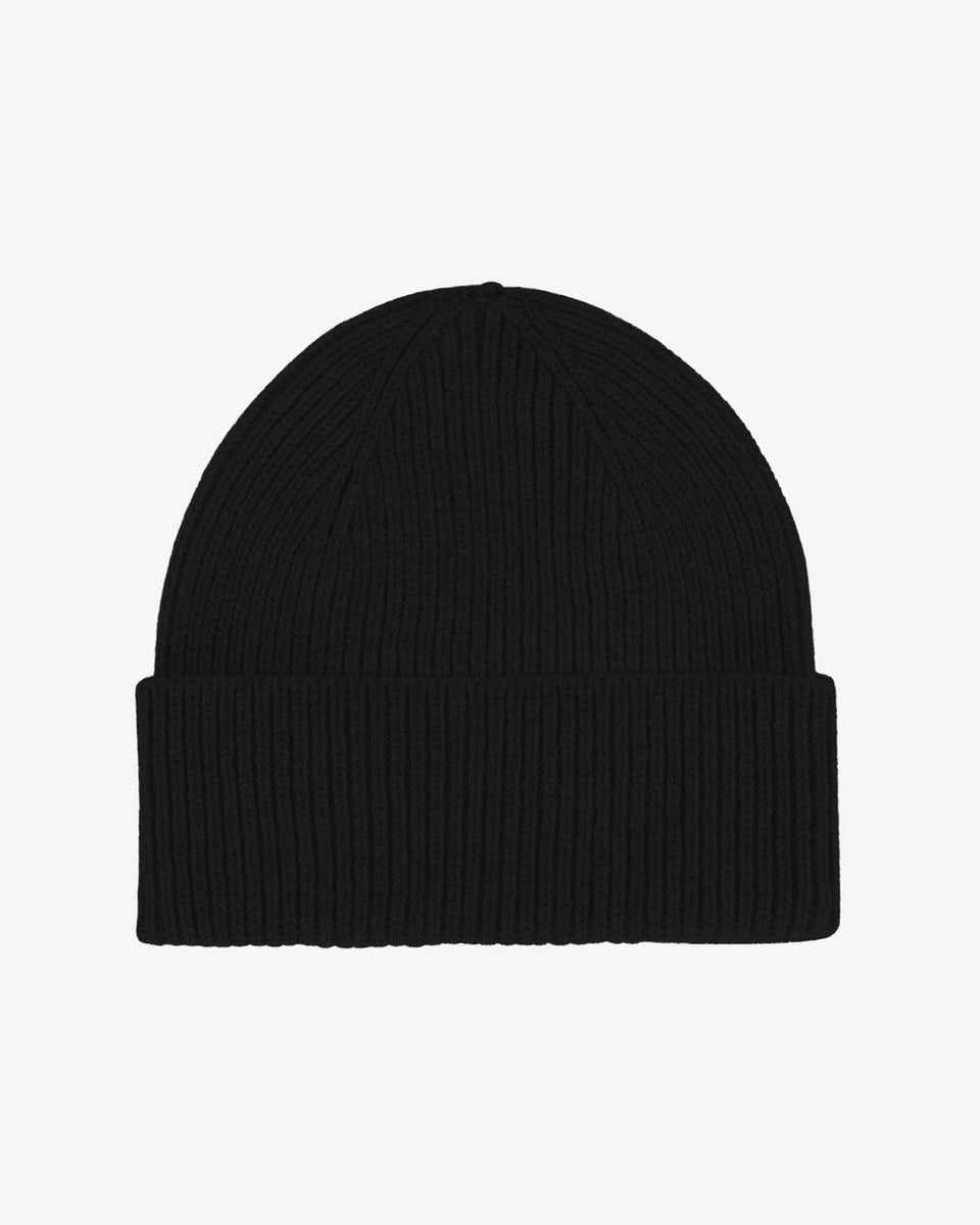 Colorful Standard Merino Wool Beanie Zwart Heren