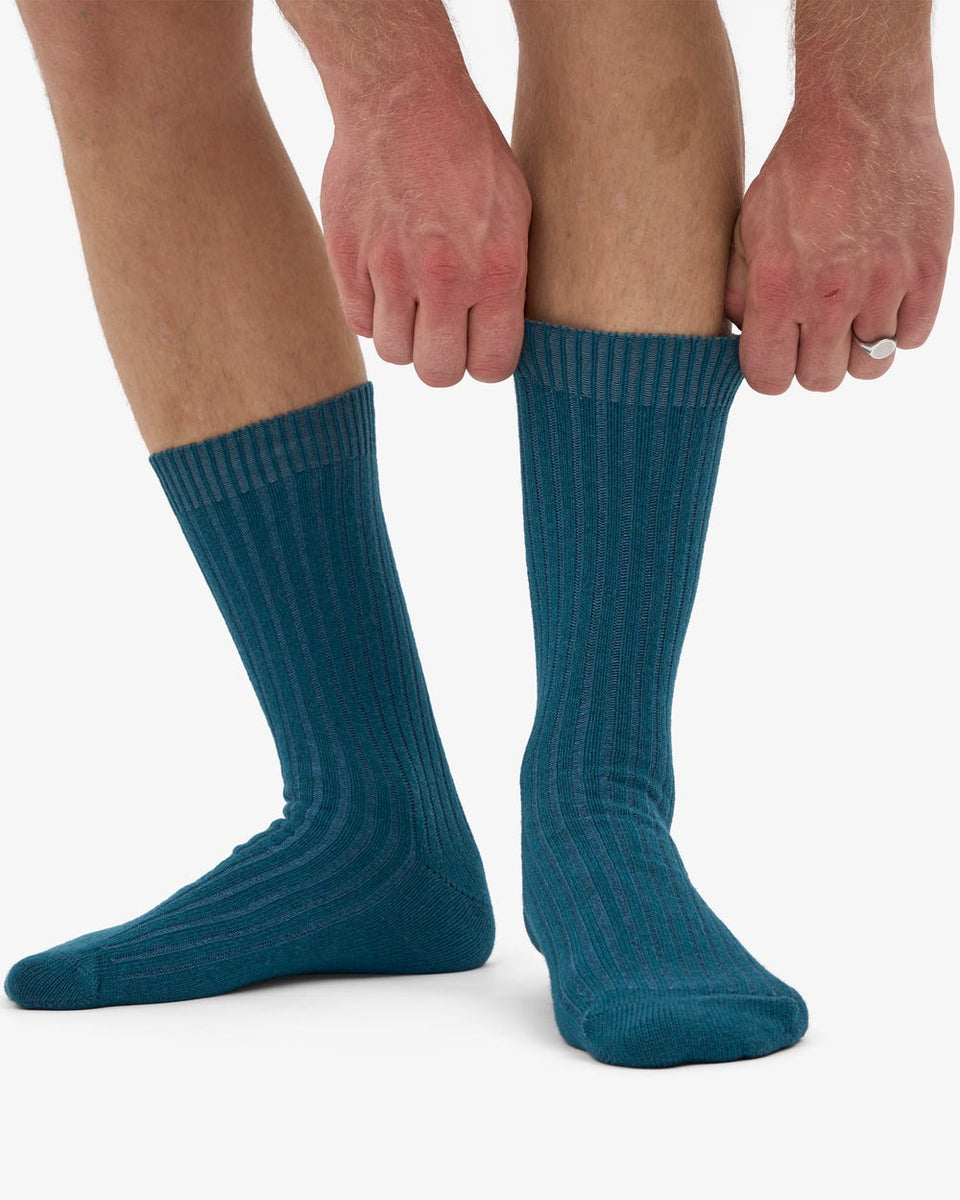 Colorful Standard Merino Wool Blend Socks Groen Heren