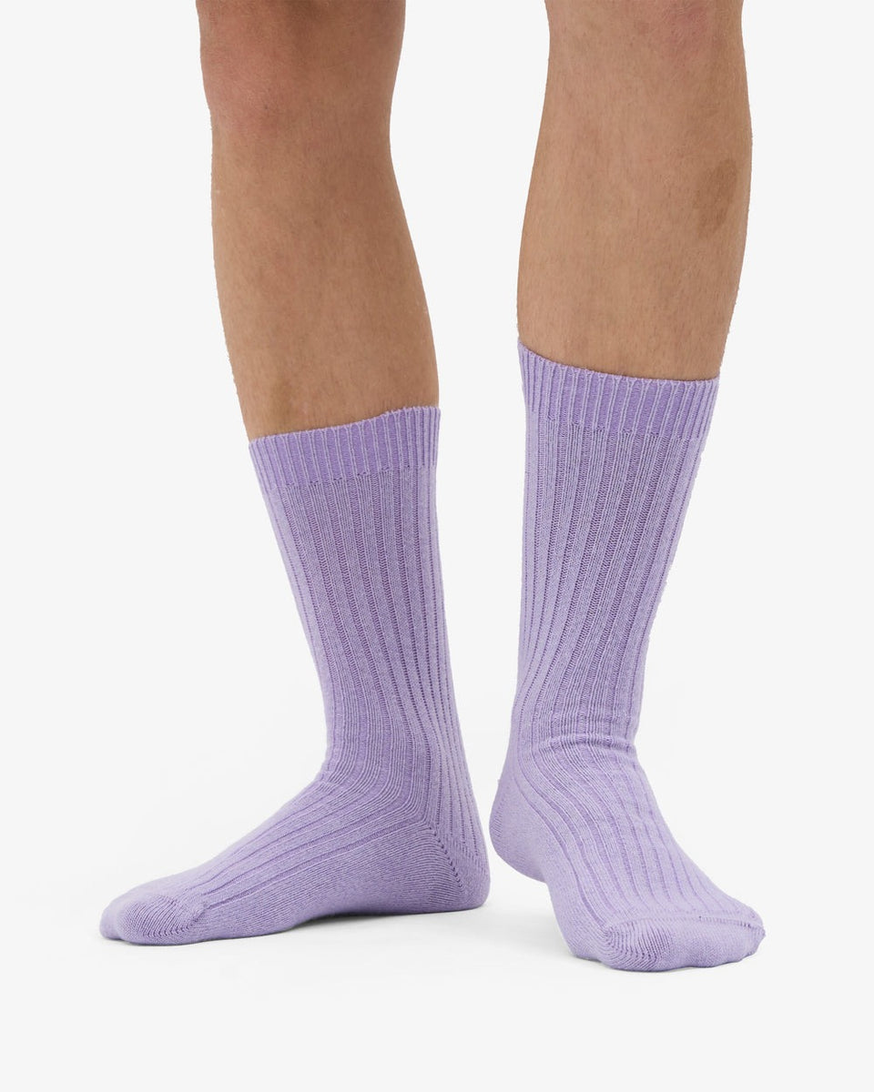 Colorful Standard Merino Wool Blend Socks Lichtpaars Heren