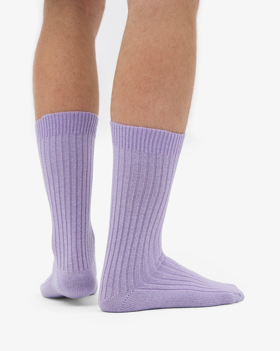 Colorful Standard Merino Wool Blend Socks Lichtpaars Heren