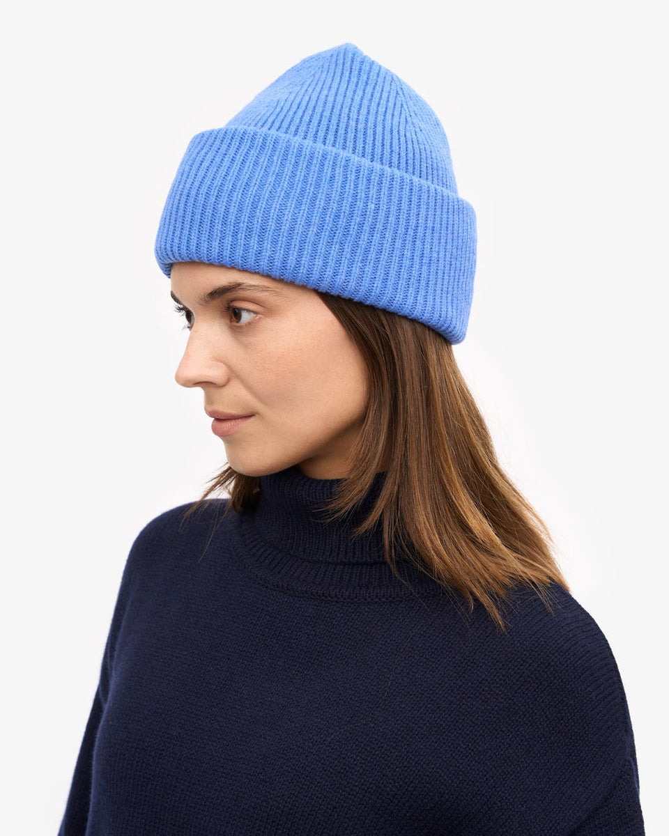 Colorful Standard Merino Wool Hat Blauw Dames
