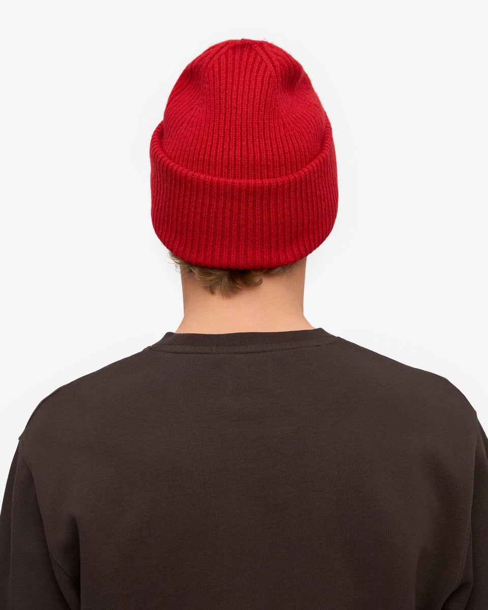 Colorful Standard Merino Wool Hat Rood Dames