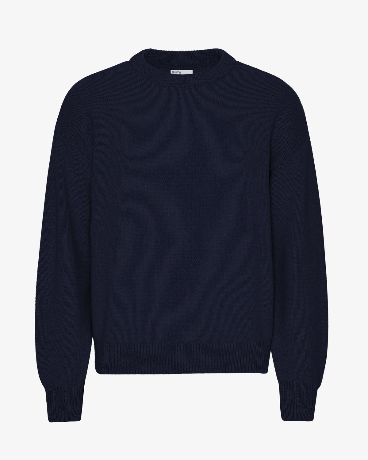 Oversized Merino wool crew