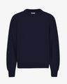 Oversized Merino wool crew