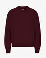 Oversized Merino wool crew