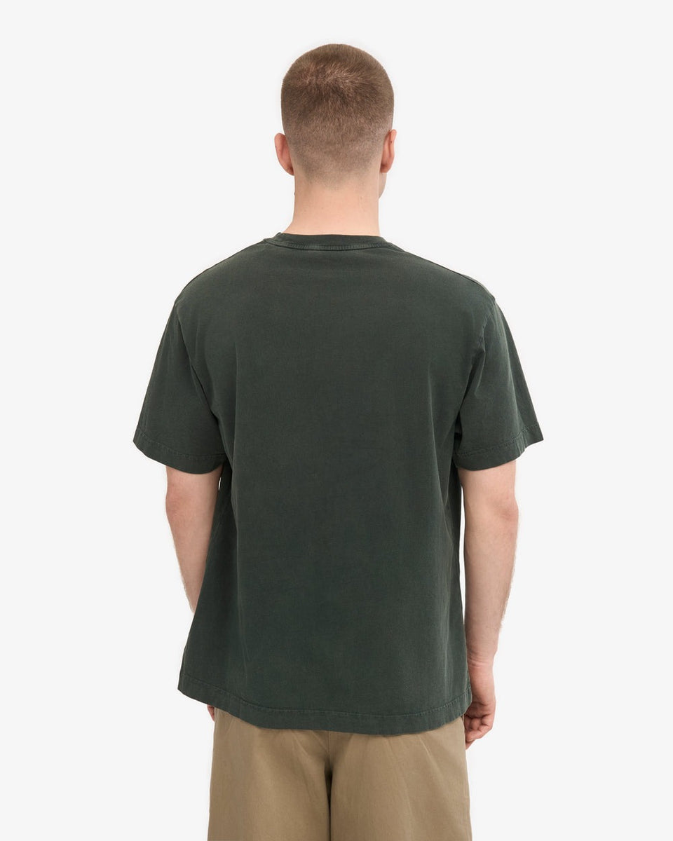 Colorful Standard Oversized Organic T-shirt Donkergroen Unisex