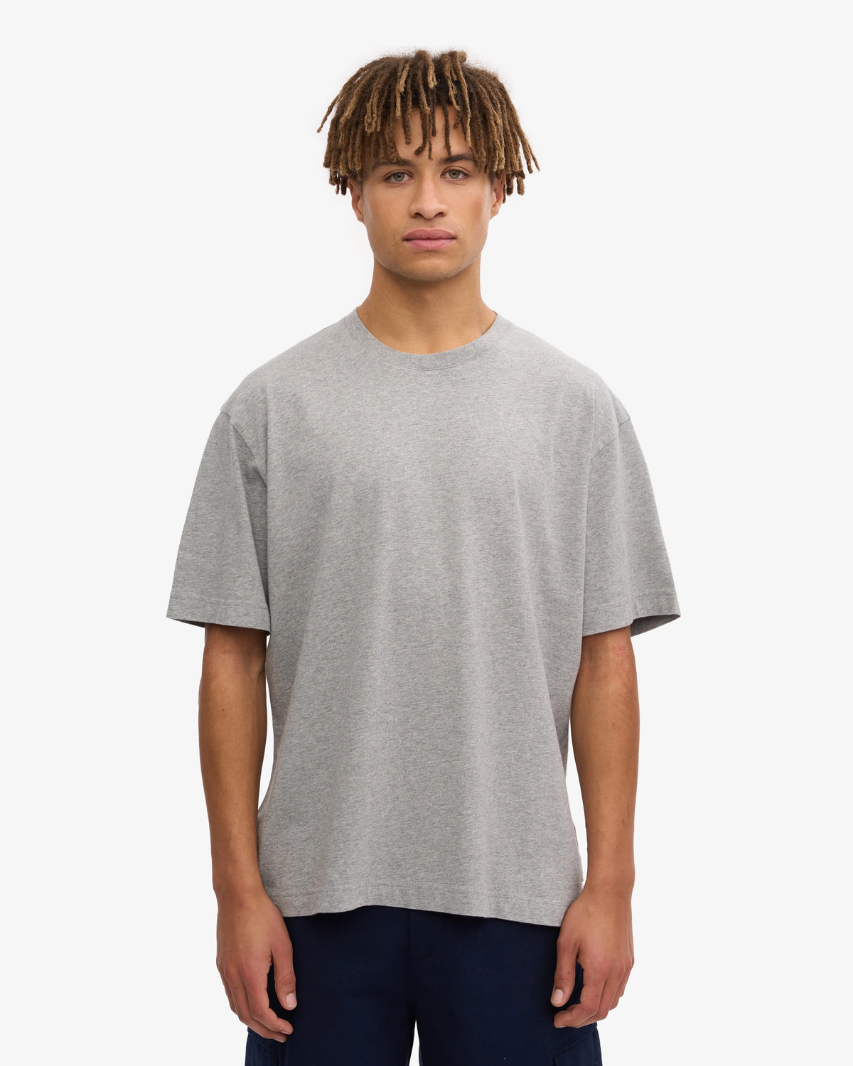 Colorful Standard Oversized Organic T-shirt Grijs Heren