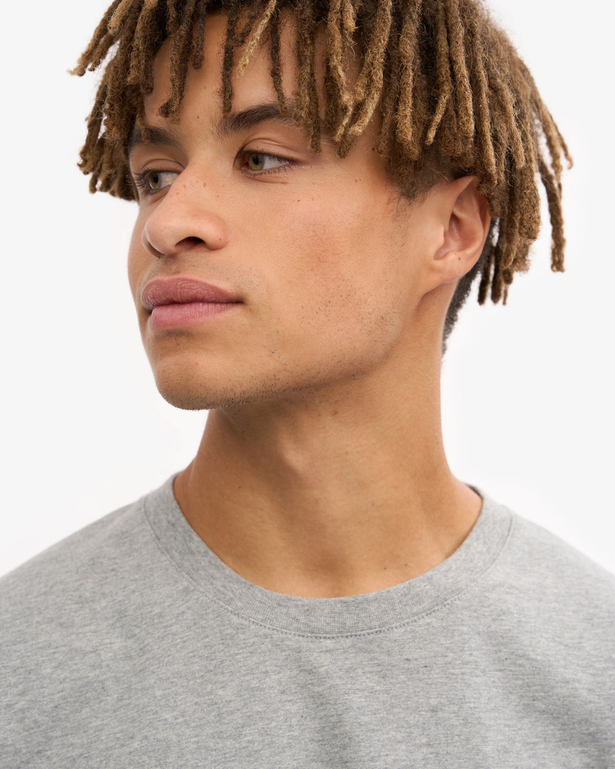 Colorful Standard Oversized Organic T-shirt Grijs Heren