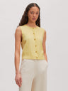 Edited Alisha Vest Lichtgeel Dames