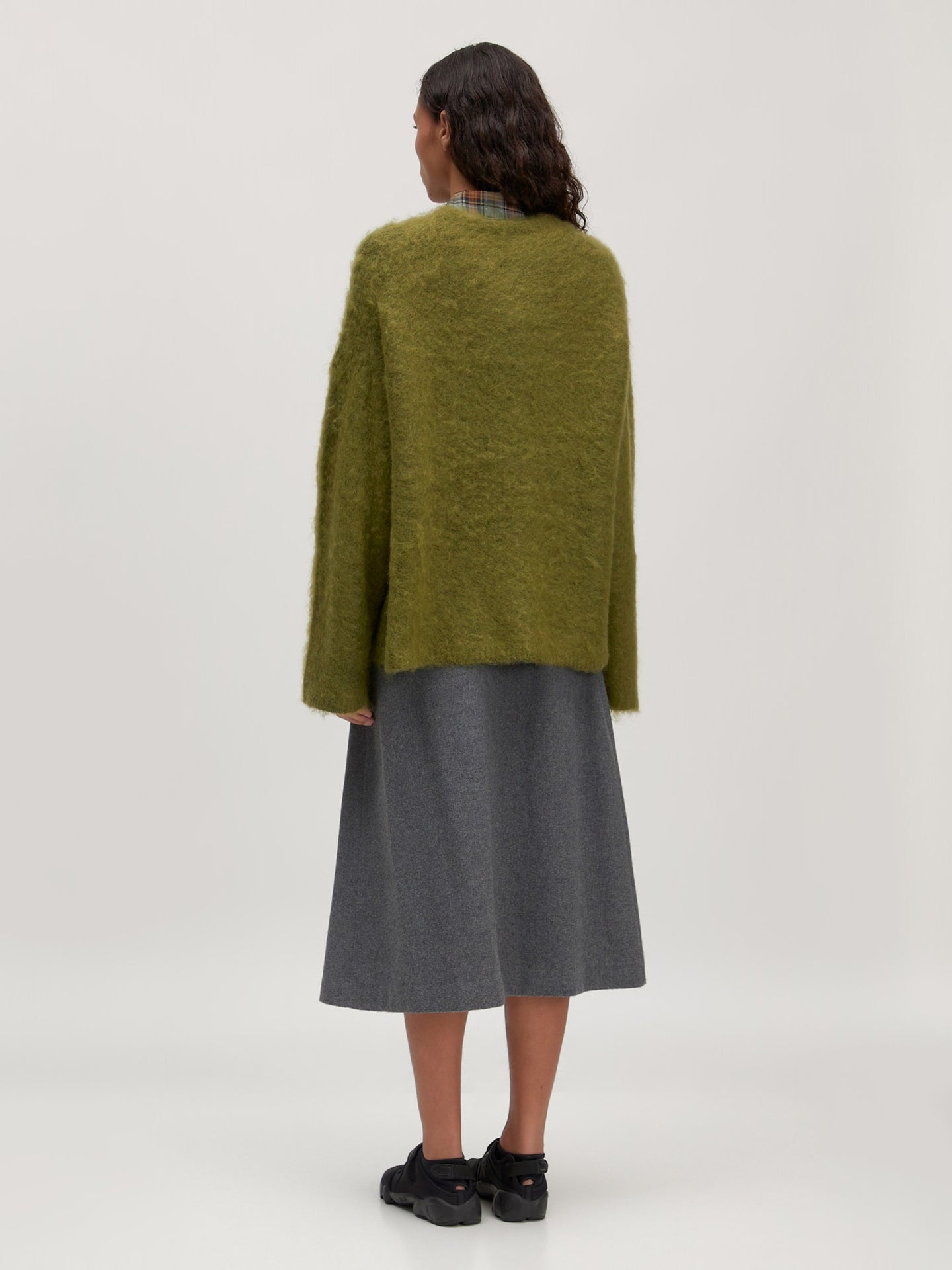 Edited Bailee Mohair Jumper Groen Dames