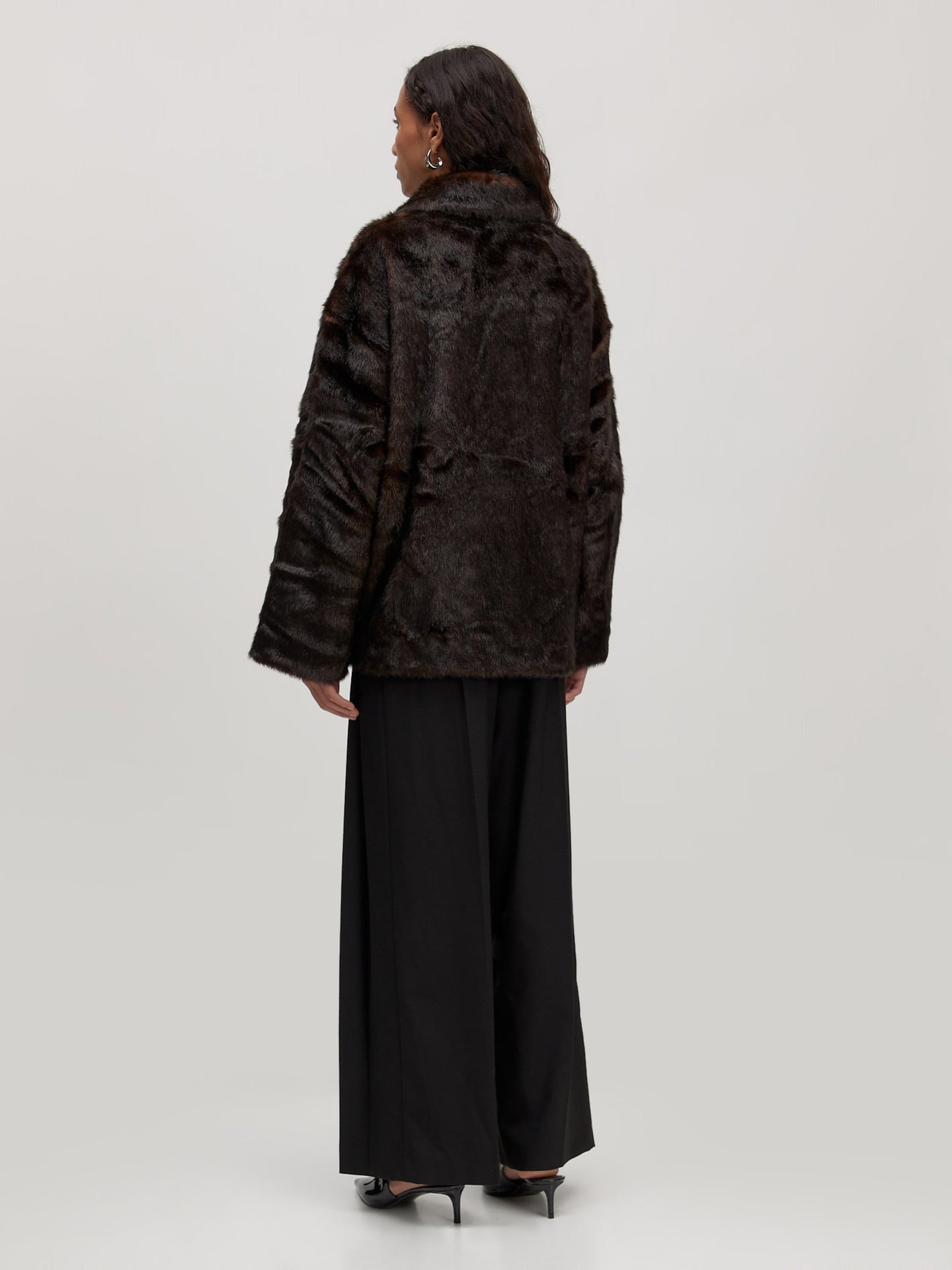 Edited Bay Jacket Donkerbruin Dames