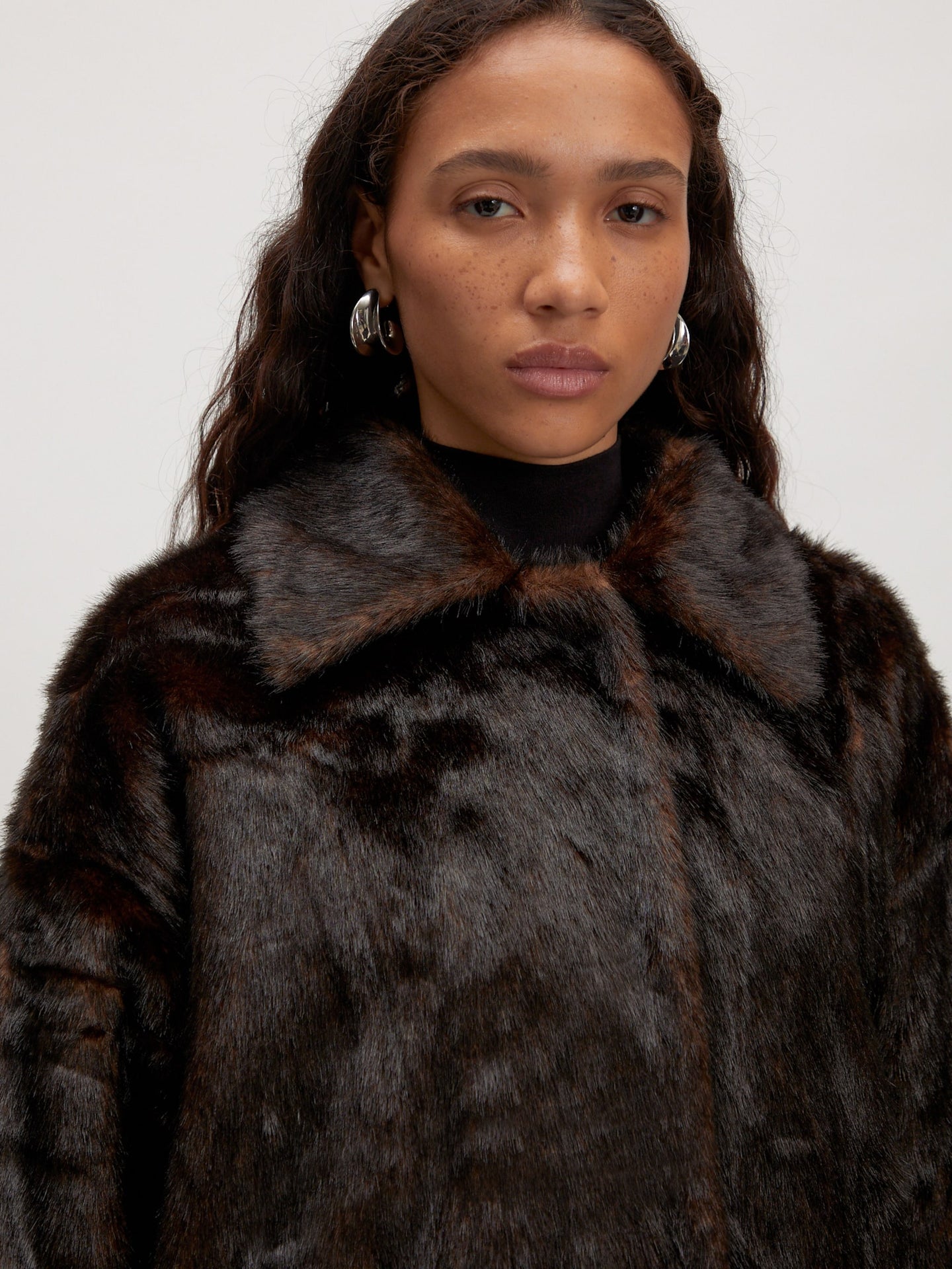 Edited Bay Jacket Donkerbruin Dames