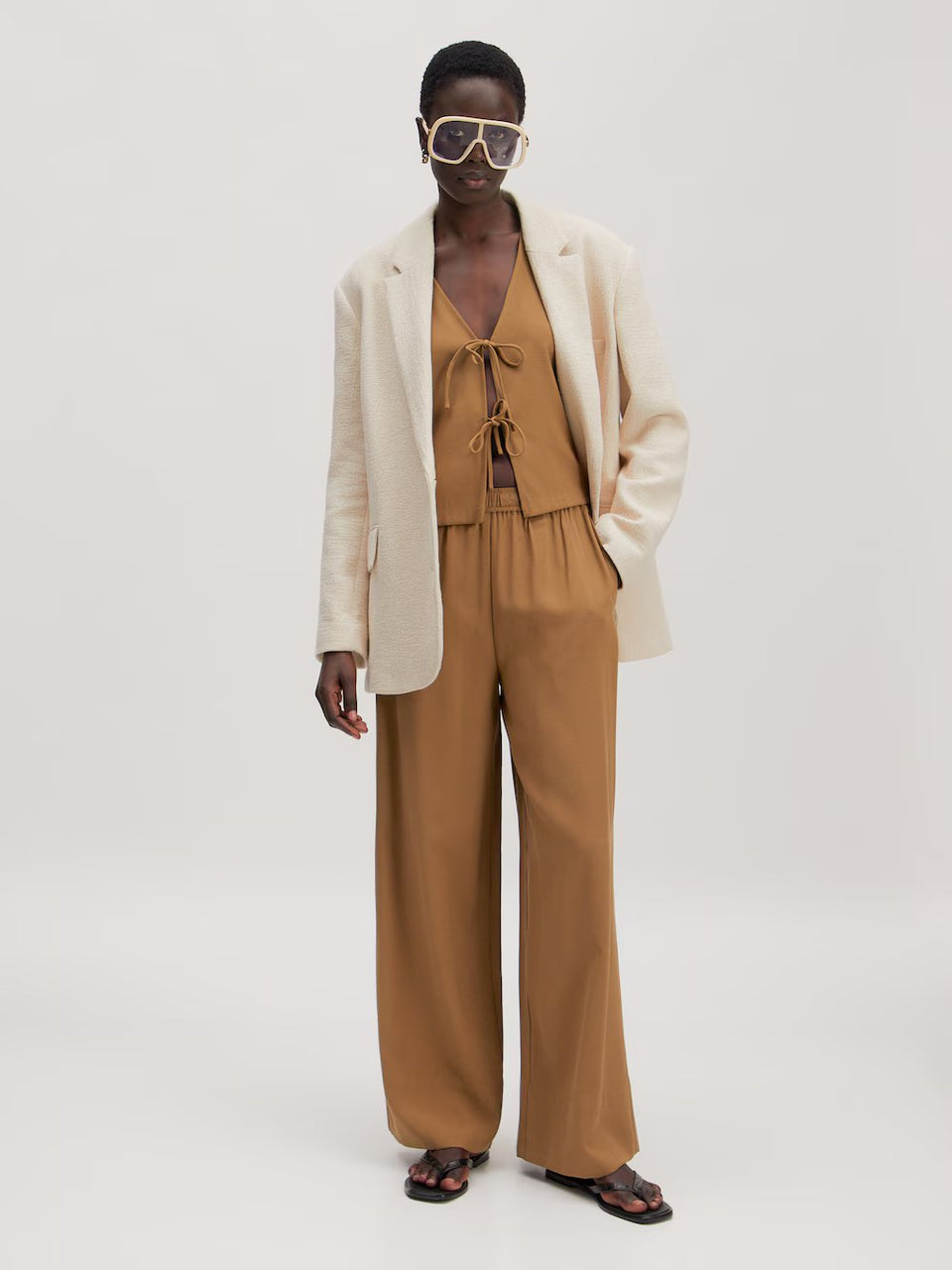 Edited Cataleya Trousers Lichtbruin Dames