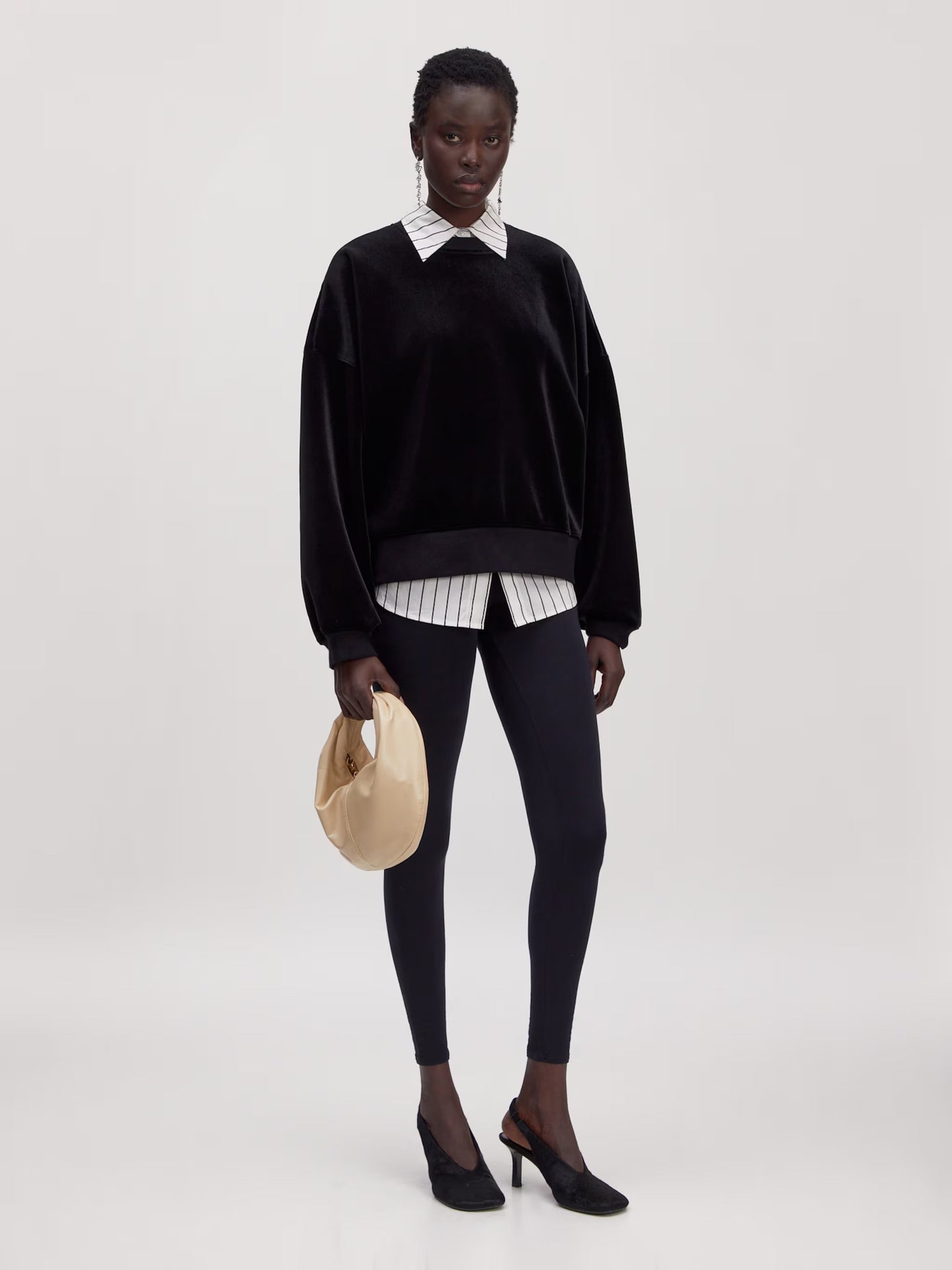 Edited Emielia Sweater Zwart Dames