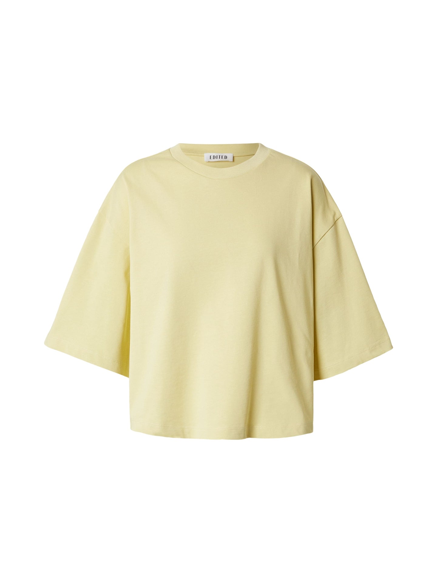 Edited Enzo T-shirt Lichtgeel Dames