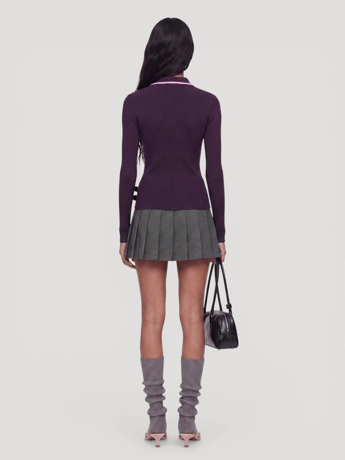 Edited Hoku Polo Jumper Donkerrood Dames