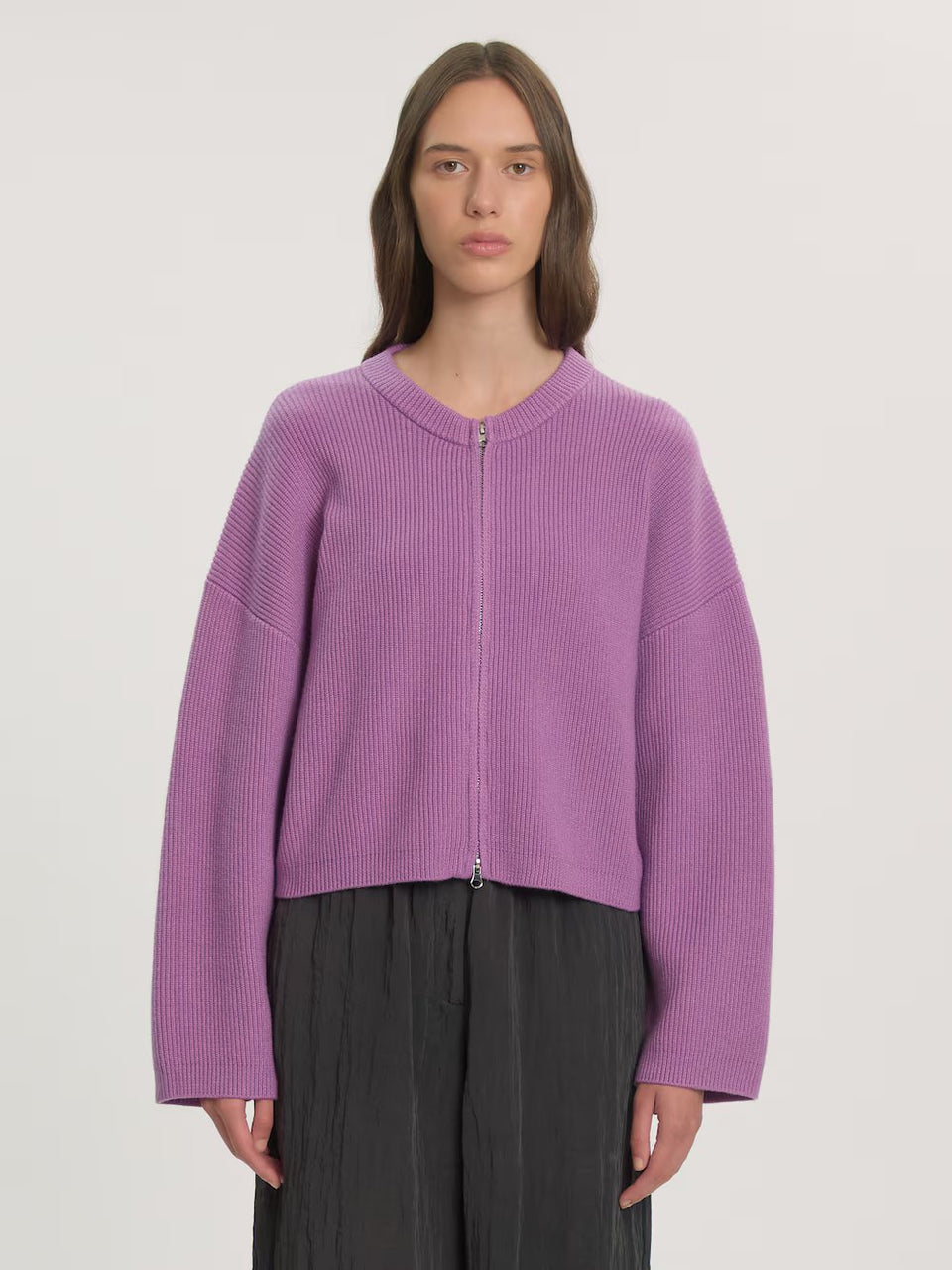 Edited Llleana Cardigan Paars Dames