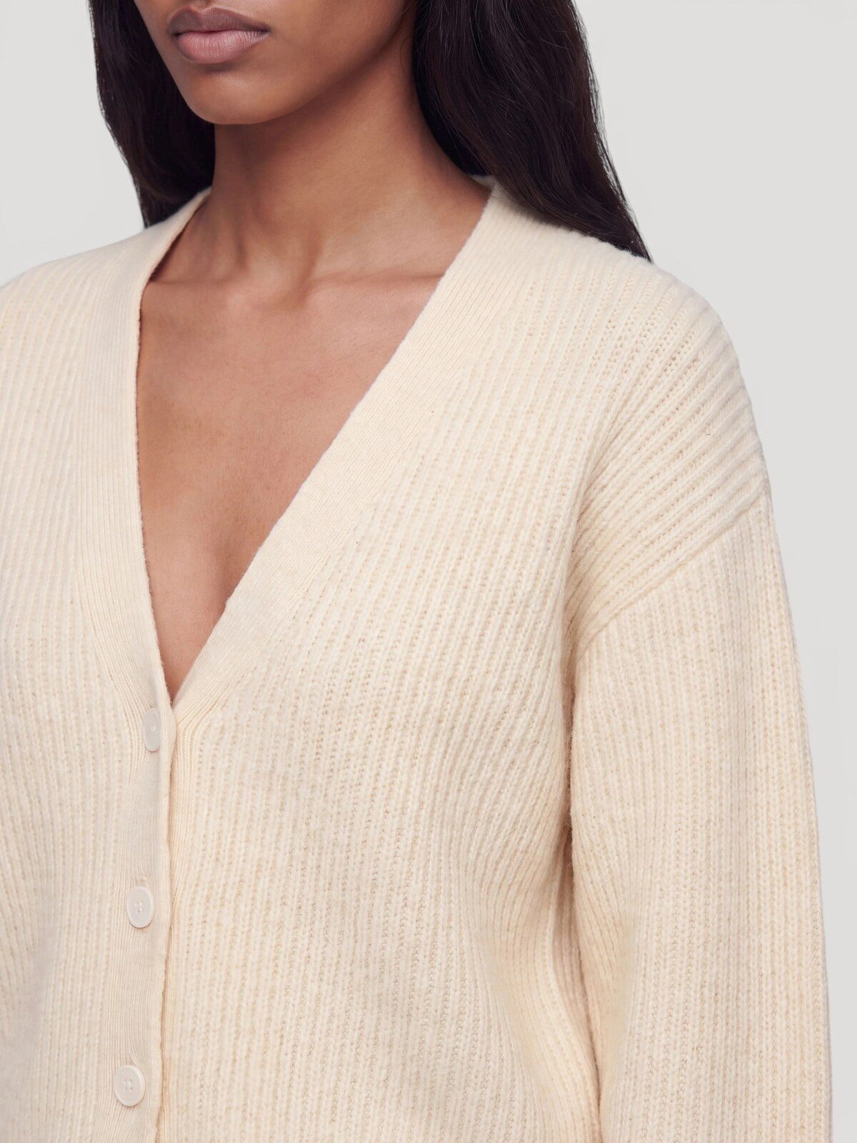 Edited Onorina Cardigan Lichtgeel Dames