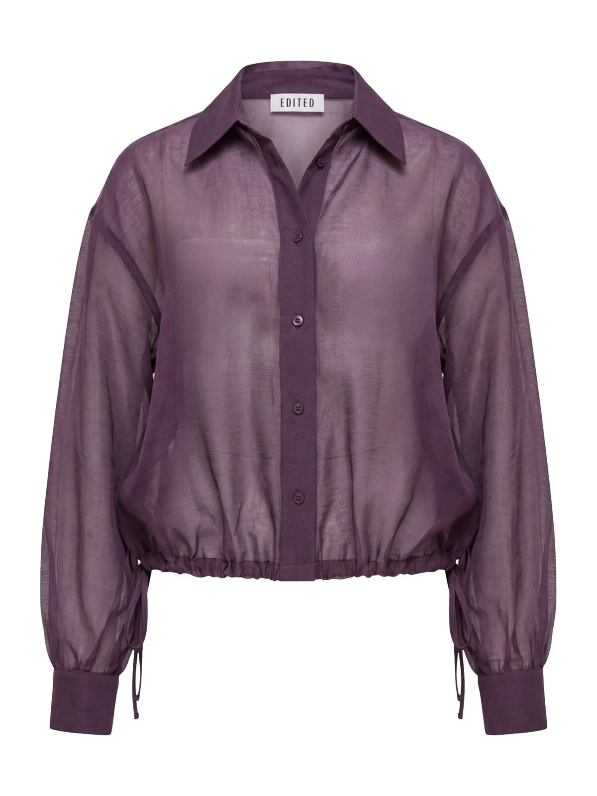 Edited Ottilia Blouse Donkerrood Dames
