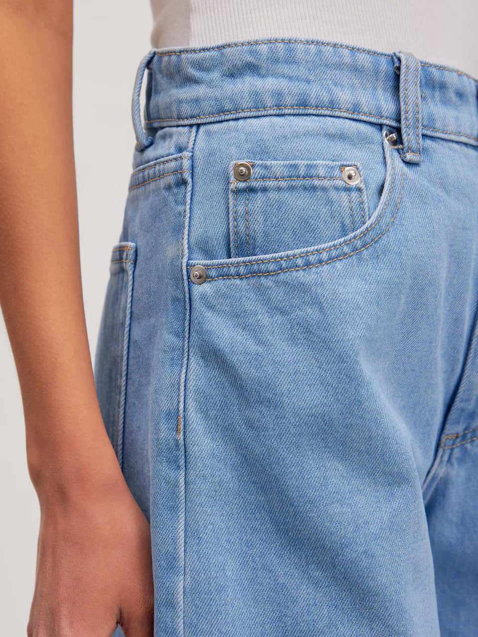 Edited Phoenix Shorts Lichtblauw Dames