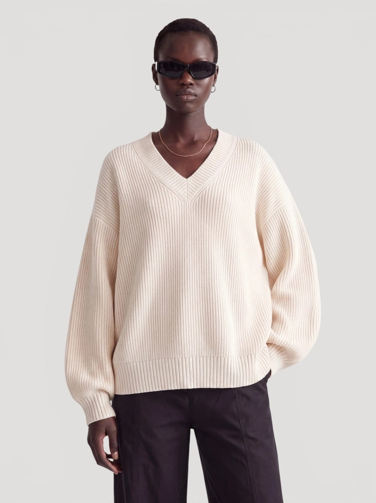Edited Ray Jumper Wit Dames