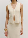 Edited Rike Vest Beige Dames