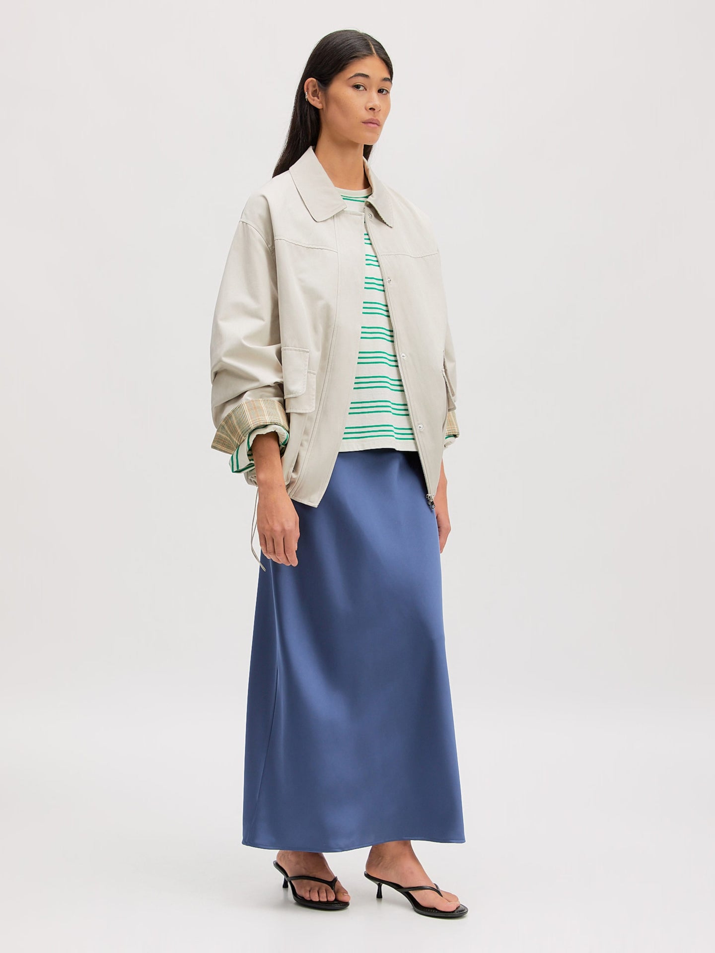 Edited Silva Skirt Donkerblauw Dames