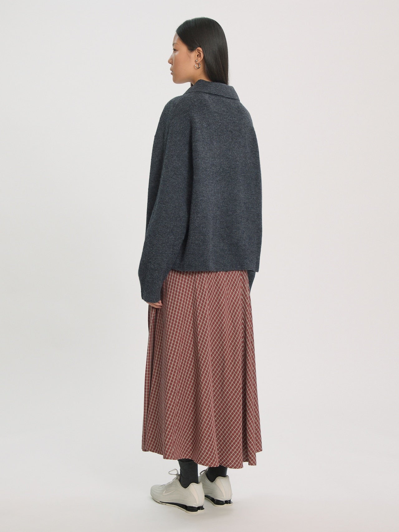 Edited Taria Jumper Donkergrijs Dames