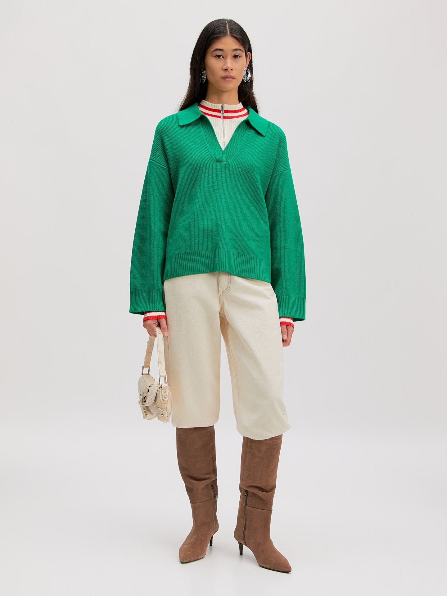 Edited Taria Jumper Groen Dames