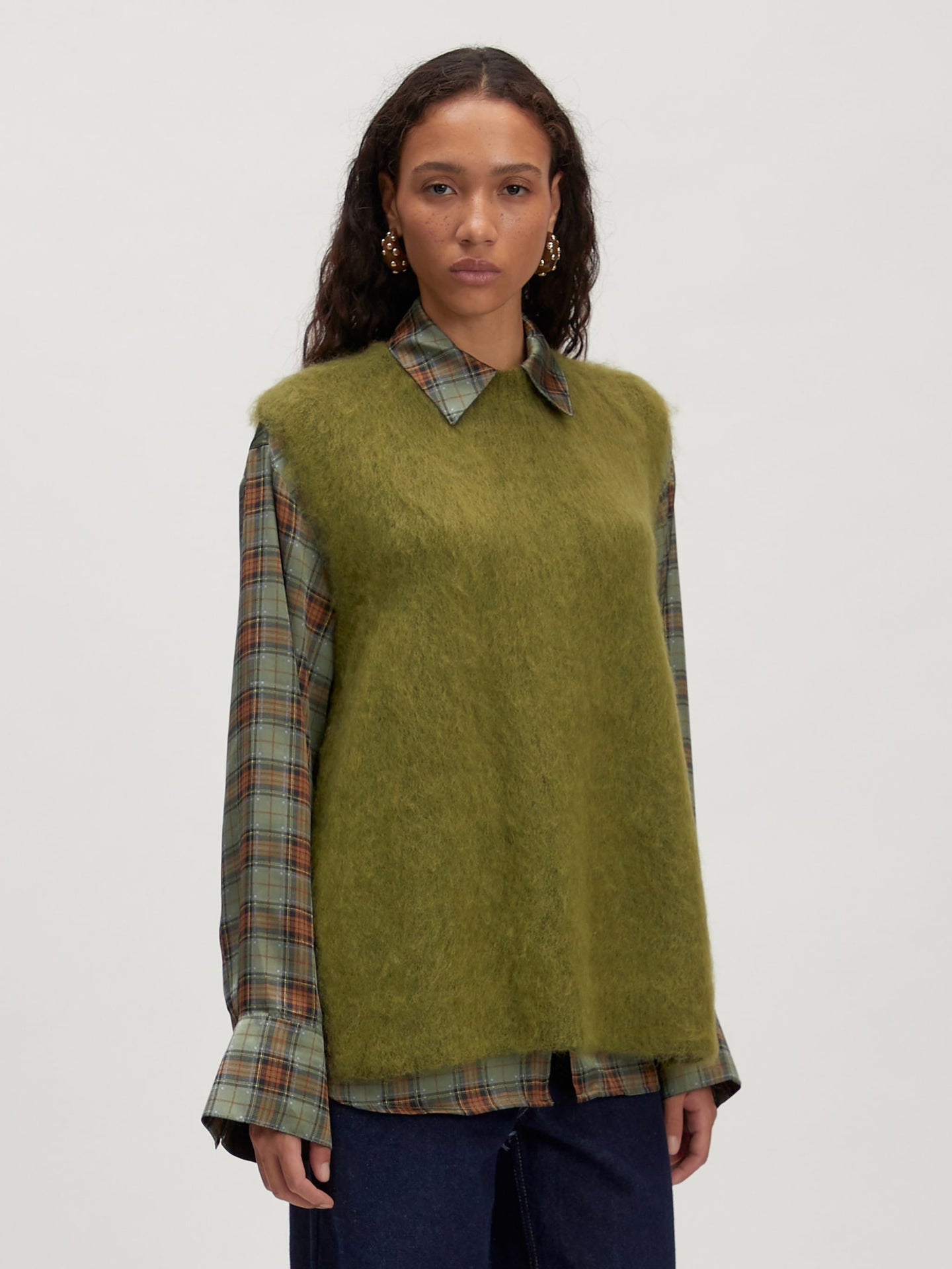 Edited Thanya Vest Groen Dames