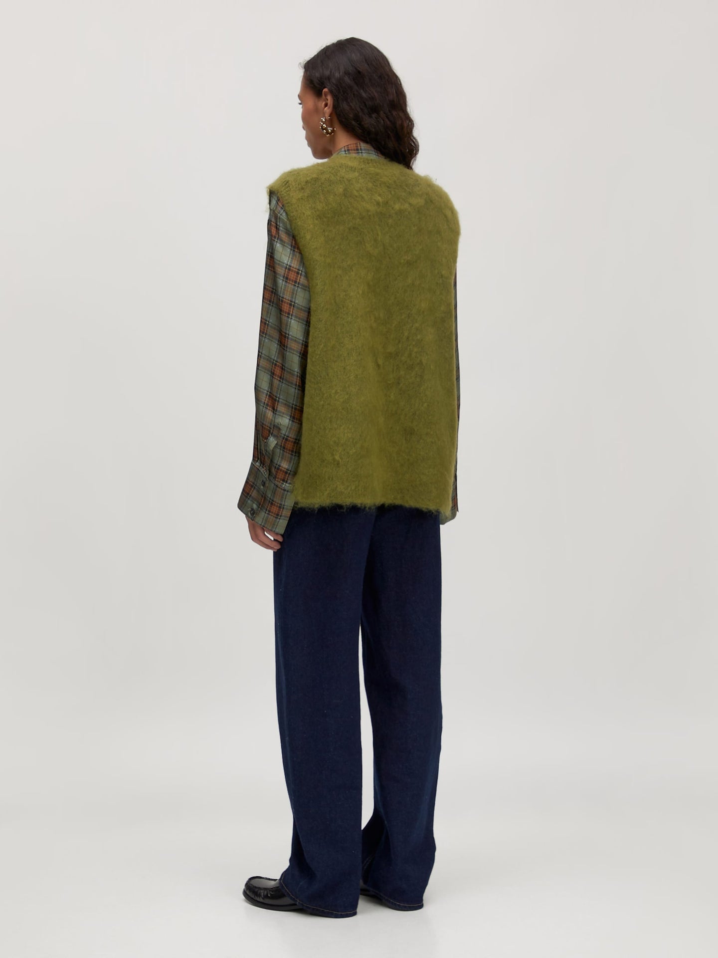 Edited Thanya Vest Groen Dames