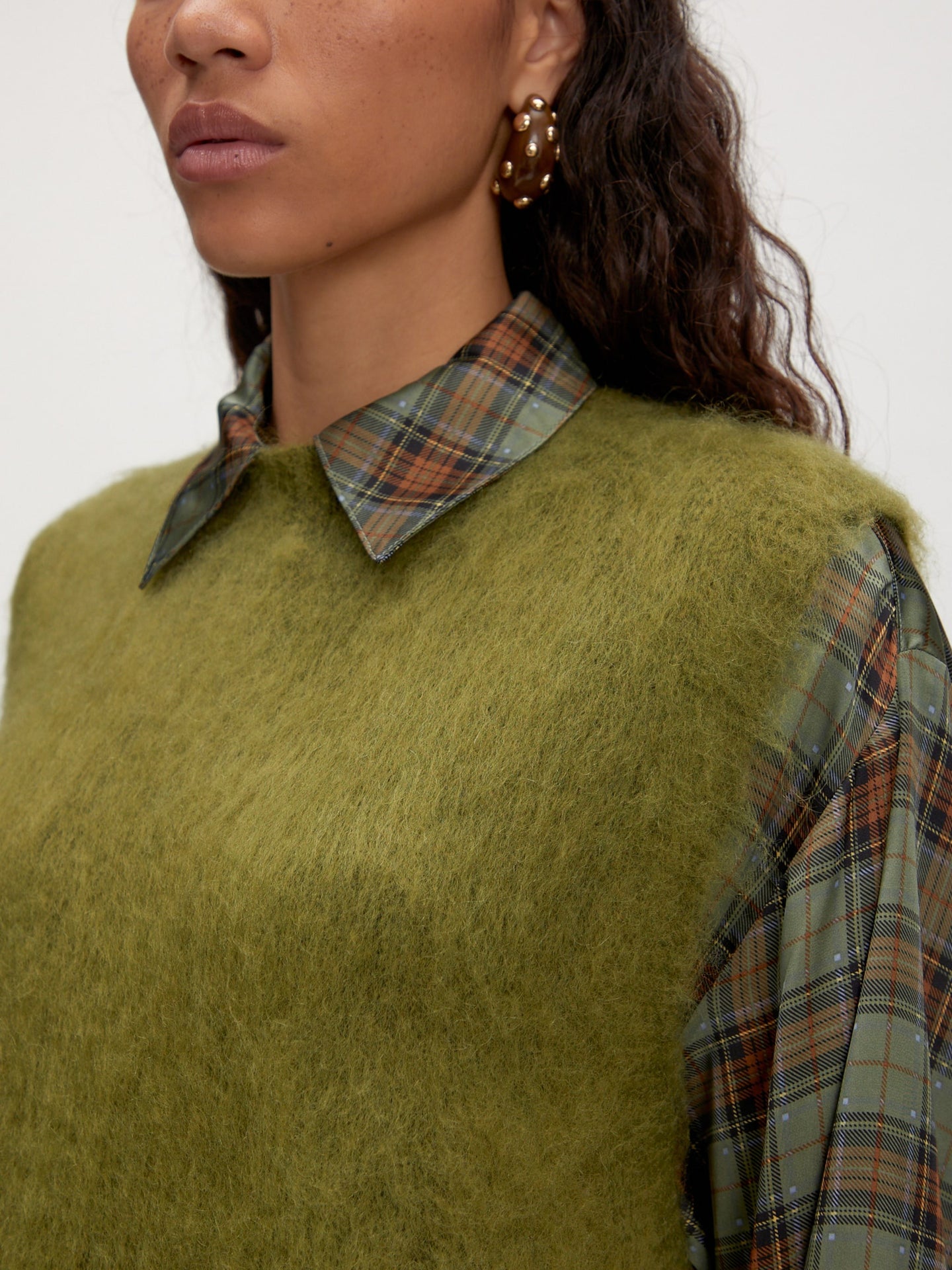 Edited Thanya Vest Groen Dames