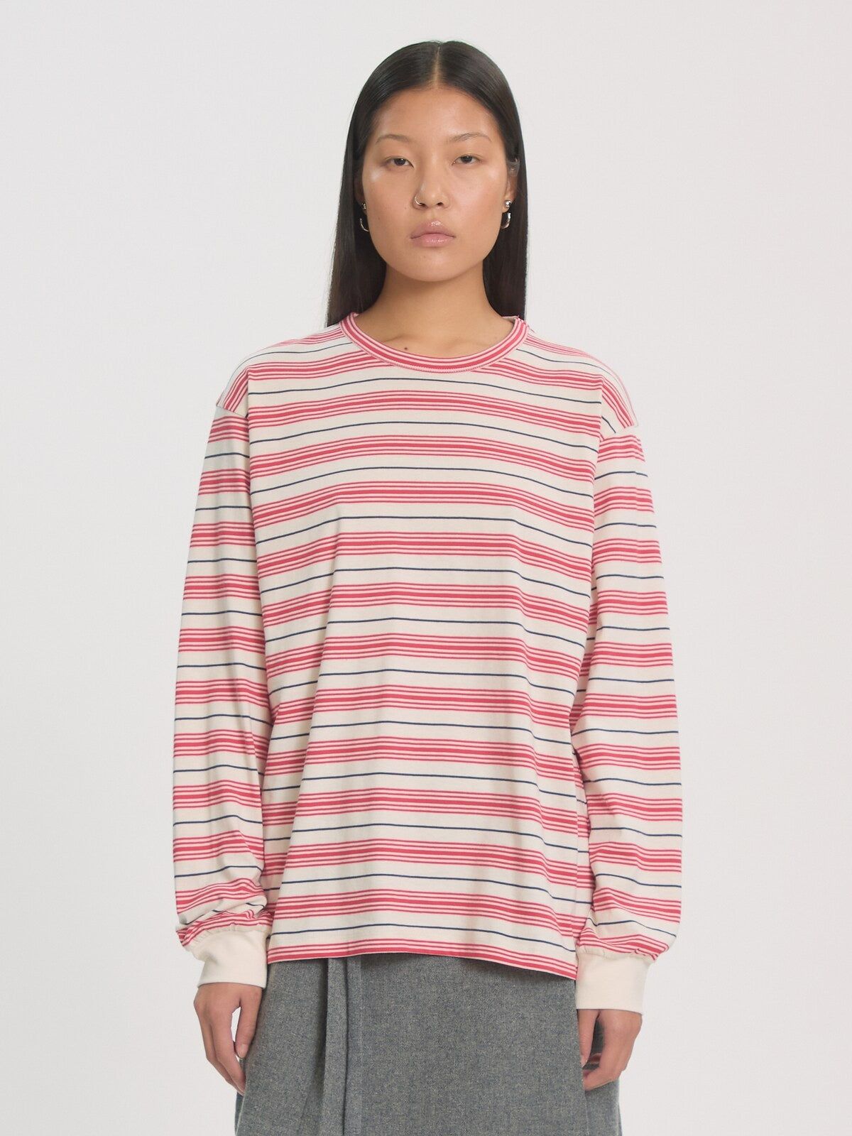 Edited Vala Ls Tee Rood Dames
