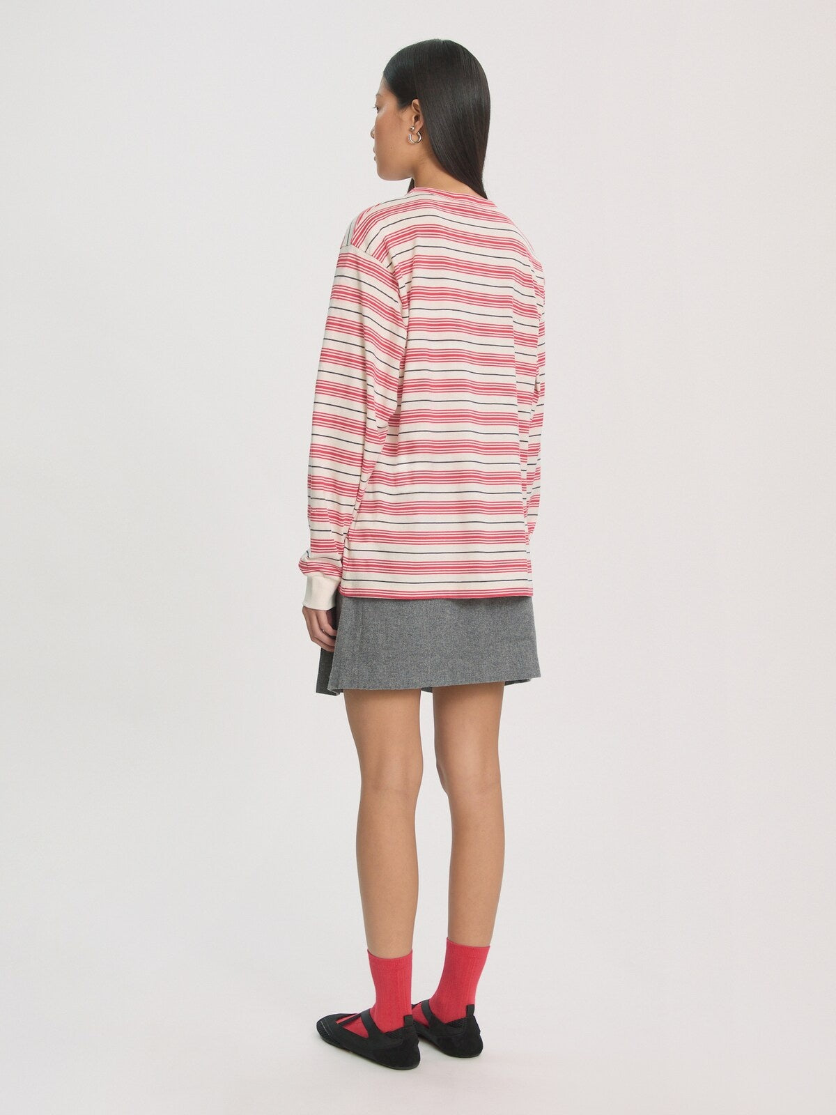 Edited Vala Ls Tee Rood Dames